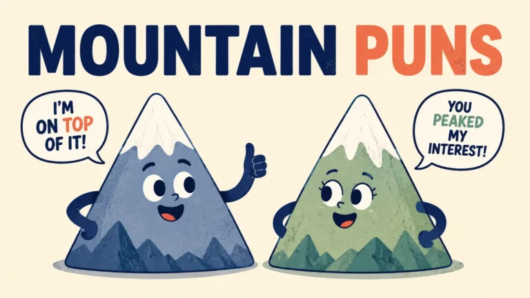 mountain puns