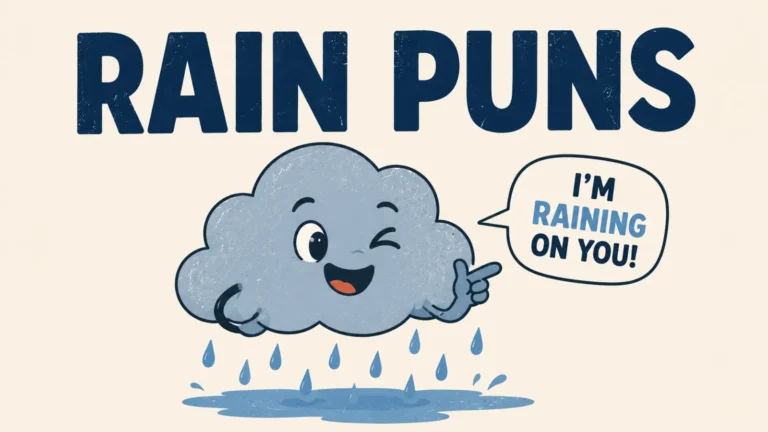 rain puns