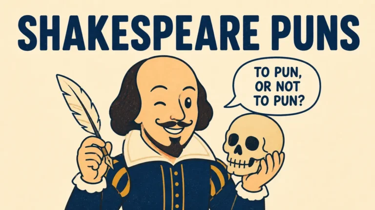 shakespeare puns