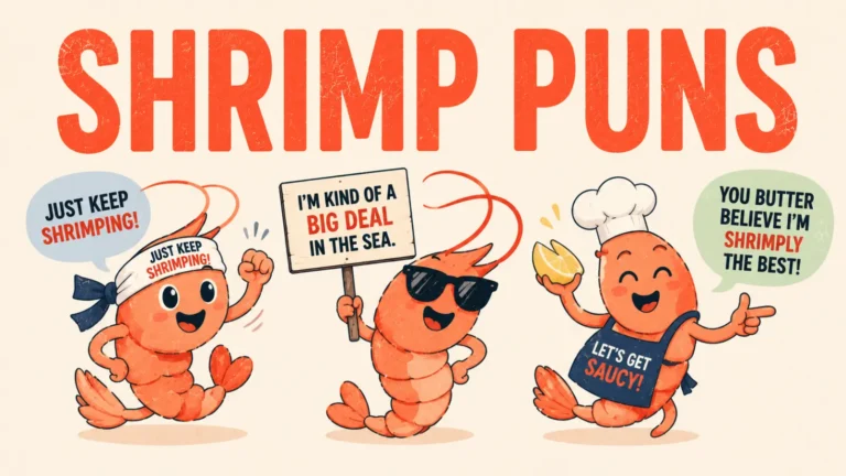 shrimp puns