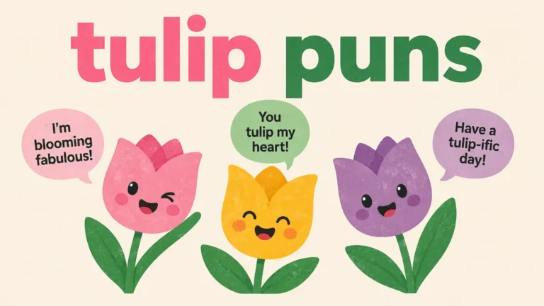 tulip puns