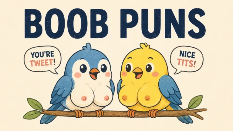 boob puns