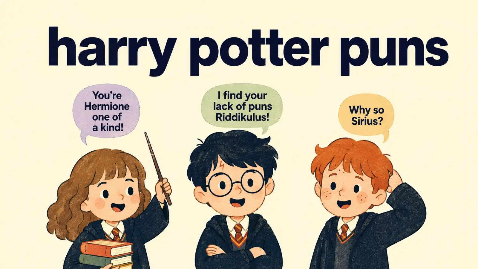 harry potter puns