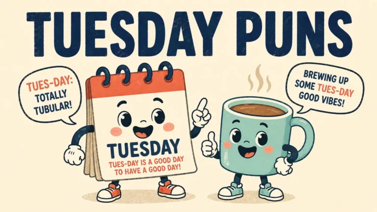 tuesday puns