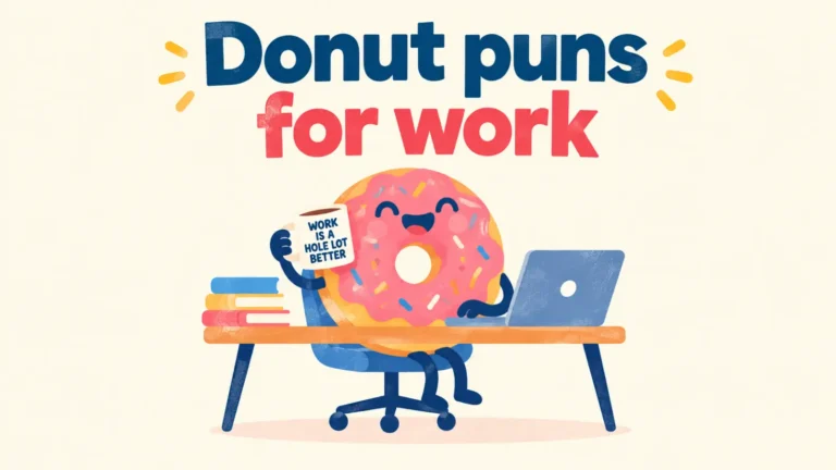 Donut Puns For Work