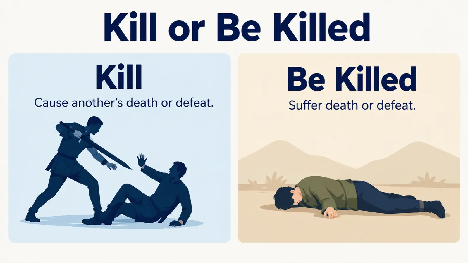 Kill or Be Killed